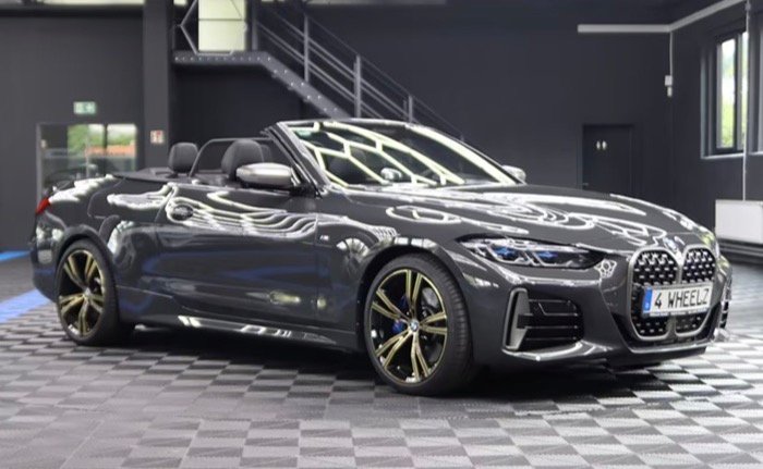 BMW M440i Cabrio M Sport in Grau